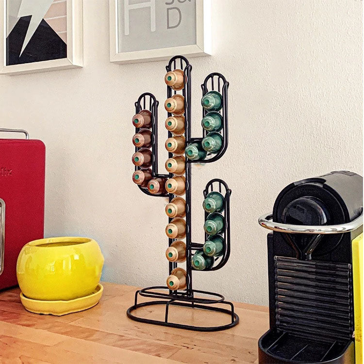 Cactus Coffee Capsule Rack