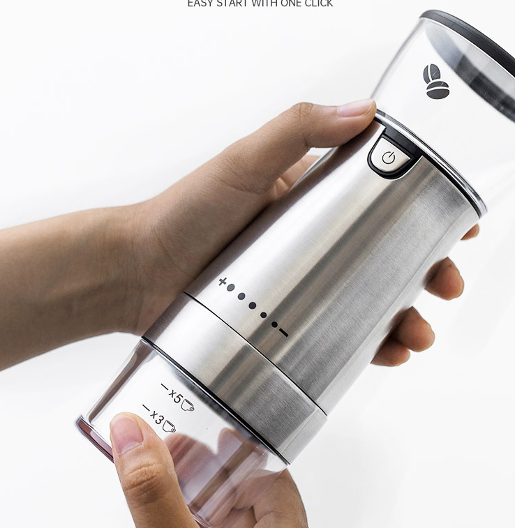 Stainless Steel Adjustable Hand Coffee Grinder